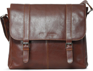Leather Zentrum 15 inch Laptop Messenger Bag