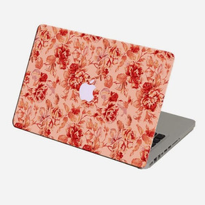 Theskinmantra Rose Pattern Macbook 3m Bubble Free Vinyl Laptop Decal 13.3