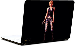 Pics And You Girl With Guns 6 3M/Avery Vinyl Laptop Decal 15.6