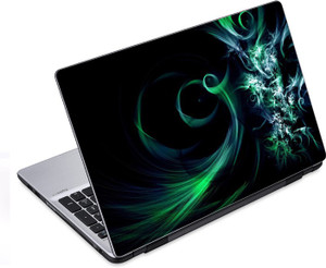 ezyPRNT Smoke in Colorful Light (14 to 14.9 inch) Vinyl Laptop Decal 14