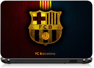 VI Collections FCB LOGO IN GOLD pvc Laptop Decal 15.6