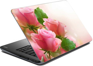 meSleep Nautral Pink Rose Vinyl Laptop Decal 15.6