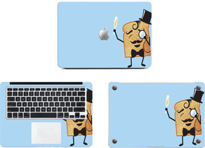 Swagsutra sandwich monocle hat Vinyl Laptop Decal 11