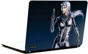 Pics And You Girl With Guns 4 3M/Avery Vinyl Laptop Decal 15.6