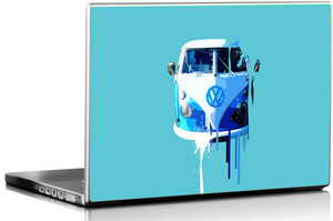 Seven Rays Vintage Wagen Vinyl Laptop Decal 15.6