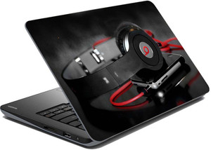 meSleep Headphones Vinyl Laptop Decal 15.6