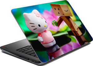 meSleep Cat Love 65 Vinyl Laptop Decal 15.6