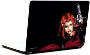 Pics And You Girl With Guns 7 3M/Avery Vinyl Laptop Decal 15.6
