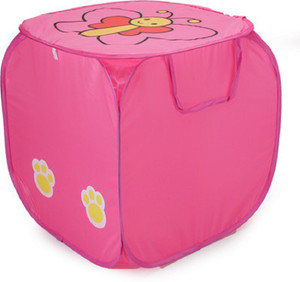 Jain Trading Company 20 L Multicolor, Pink, Light Green, Orange Laundry Bag