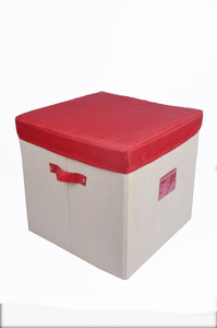 JMD 5 L Beige Laundry Storage cum Stool