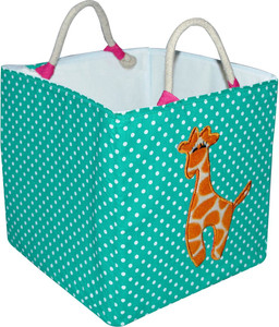 Creative Textiles 20 L Multicolor Laundry Basket, Laundry Bag