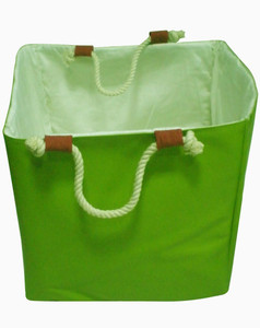 Creative Textiles 20 L Green Laundry Basket