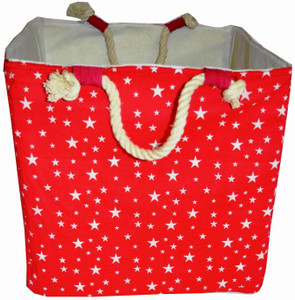 Creative Textiles 20 L Red Laundry Basket