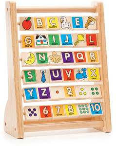 Melissa and doug alphabet abacus sale
