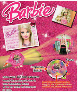 barbie projector watch