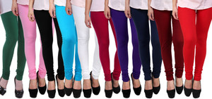 FnMe Women's Multicolor Leggings