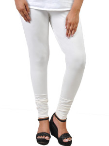 Comfort Lady Women s White Leggings 