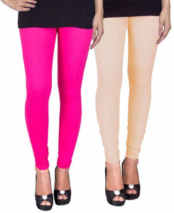 C&S Shopping Gallery Women's Pink, Beige Leggings