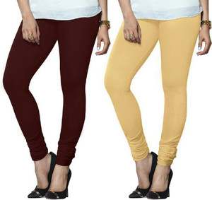 Arma Women's Maroon, Beige Leggings