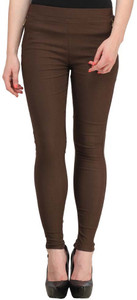 Magrace Women's Brown Jeggings