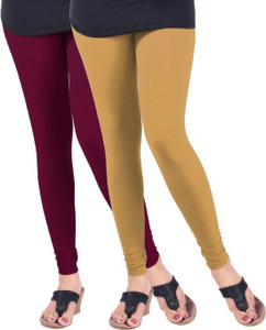 Arma Women's Purple, Beige Leggings