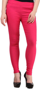 Magrace Women's Pink Jeggings