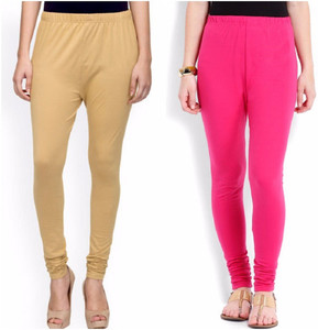 I AM ROYAL Women s Beige Pink Leggings 
