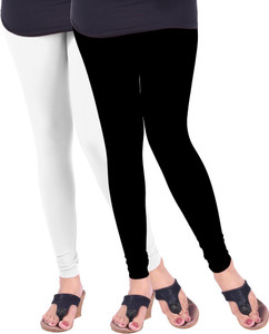 Lux Lyra Women's White, Black Leggings