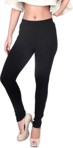 Bottoms More Women's Black Treggings