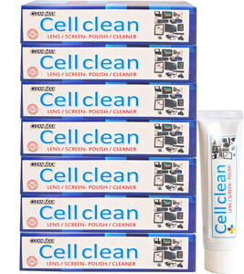 Cleanmax CELL CLEAN 50ml (Pack of 7) All in 1 for Lens, Mobiles, Laptops, Computers etc. Lens Cleaner