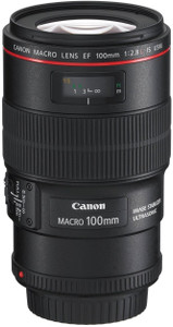Canon EF 100 mm f/2.8L Macro IS USM Lens
