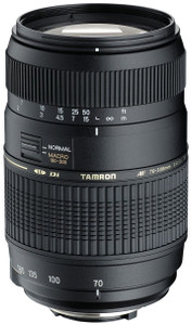 Tamron AF 70 - 300 mm F/4-5.6 Di LD Macro 1:2 for Nikon Digital SLR Lens