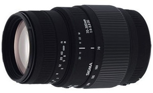 Sigma 70 - 300 mm F4-5.6 DG Macro for Canon Digital SLR Lens