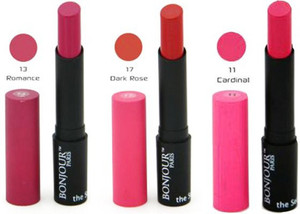 Bonjour Paris Color Cap Creamy Matte Lipstick 1