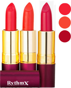 Rythmx Matte Lipstick Combo 413 433 435