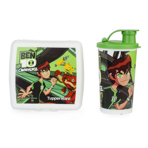 Tupperware Ben 10 Lunch Box 001 2 Containers Lunch Box