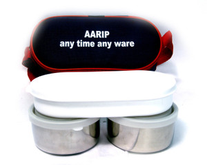 Arip Double Decker 3 Containers Lunch Box