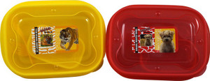 Manbhari Kids 2 Containers Lunch Box