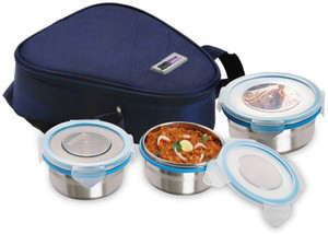 Steel Lock TIFFIN 1261 3 Containers Lunch Box