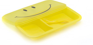 Pratha smiley 1 Containers Lunch Box
