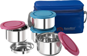 Nano Nine Midday 4pc. Meal Pack (350ml x 4) 4 Containers Lunch Box