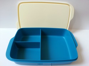 lav lektier udvikling af shuffle Flipkart.com | TUPPERWARE Fun Meal Divided 1 Containers Lunch Box -
