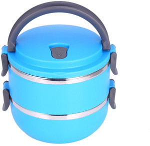 Lavi Office Lunch Box - 1400 ml Plastic, Stainless Steel Food Storage