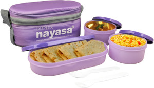 Nayasa Ny-Duplex 3 Containers Lunch Box
