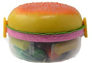 Pratha Kids Burger 1 Containers Lunch Box