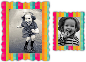 Nourish Rectangular Photo Frame Fridge Magnet