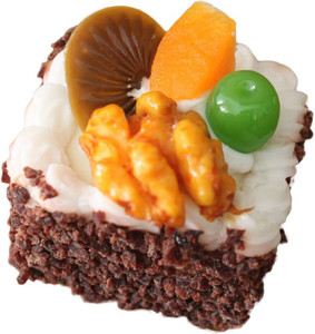 GeekGoodies Square Pastry Cake Sweet Kitchen Decorative Food Fridge Magnet