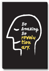 Seven Rays Be Amazing:: be revolutionary Fridge Magnet