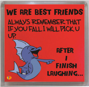Thoughtroad Best Friends Fridge Magnet