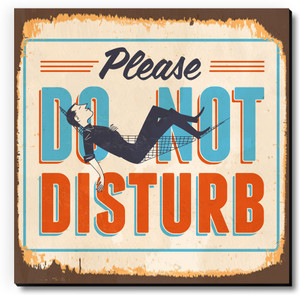 Seven Rays Pease Do Not Disturb Fridge Magnet